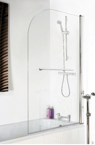 Curved Shower Screen